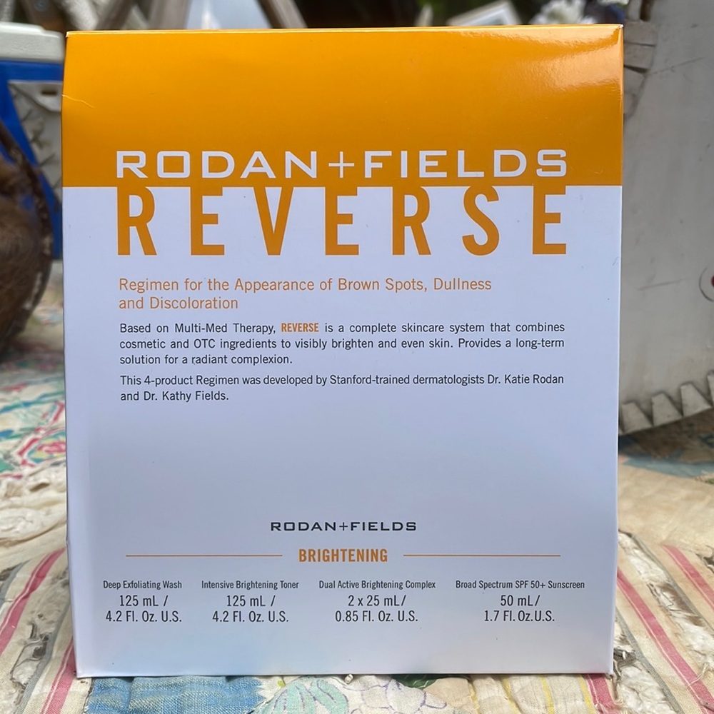 Rodan and Fields complete Reverse regimen